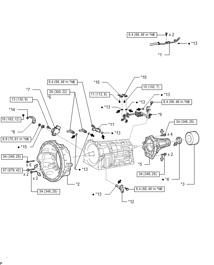 Toyota Tundra Service Manual - Components - Automatic Transmission Unit