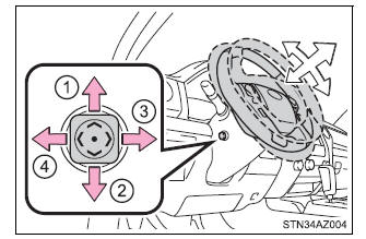 Adjusting the steering wheel and mirrors