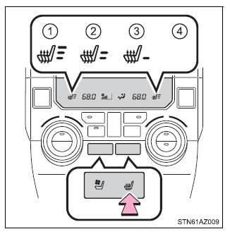 Using the air conditioning system