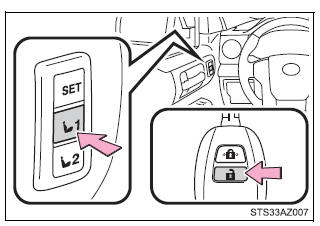 Adjusting the seats