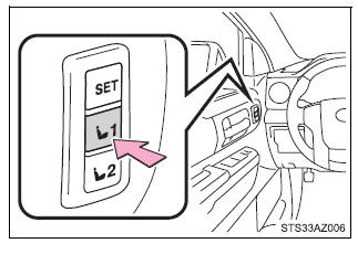 Adjusting the seats