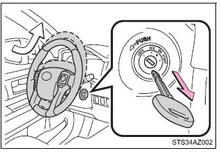 Adjusting the steering wheel and mirrors