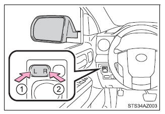 Adjusting the steering wheel and mirrors