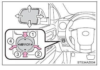 Adjusting the steering wheel and mirrors