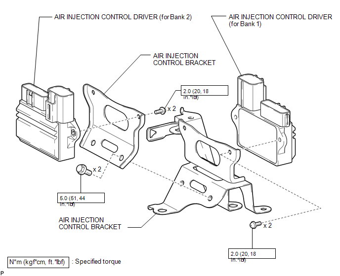 Toyota Tundra Service Manual - Air Injection Driver - 1ur-fe Emission