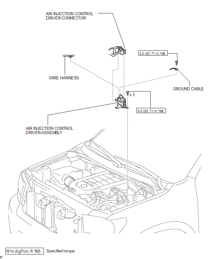 Toyota Tundra Service Manual - Air Injection Driver - 1ur-fe Emission